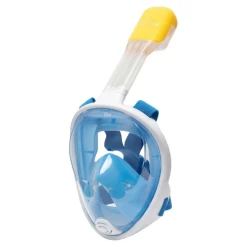 Zwemmen & Duiken-Atlantis Full Face snorkelmasker junior wit blauw