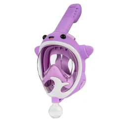 Atlantis Full Face Whale snorkelmasker junior purple< Zwemmen & Duiken