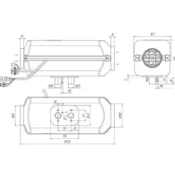 Autoterm 4D 12 volt dieselkachel< Kachels