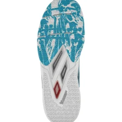 Babolat Movea 2 padelschoenen heren white cyan blue< Padelschoenen