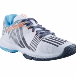 Padelschoenen-Babolat Sensa padelschoenen dames white canyon sunset