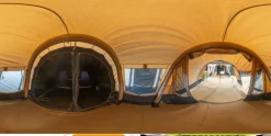 Bardani AirWave 300 Deluxe TC opblaasbare tent beige< Tunneltenten|Koepeltenten