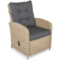 Bardani Atlantic verstelbare tuinstoel mexican sand< Tuinstoelen