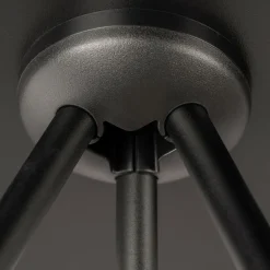 Bardani Divi bijzettafel ø 37 black< Tuintafels