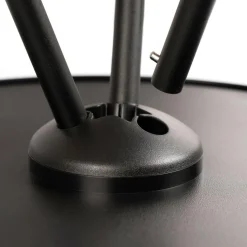 Bardani Divi bijzettafel ø 37 black< Tuintafels