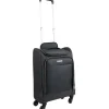 Koffersoorten|Fietsartikelen-Bardani Light Flight 4 trolley 55 - 20 cm black