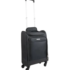Koffersoorten|Fietsartikelen-Bardani Light Flight 4 trolley 55 - 20 cm black