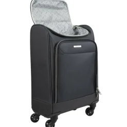Koffersoorten|Fietsartikelen-Bardani Light Flight 4 trolley 55 - 20 cm black