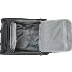 Koffersoorten|Fietsartikelen-Bardani Light Flight 4 trolley 55 - 20 cm black