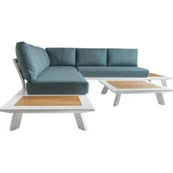 Loungesets-Bardani Marbella loungeset white teak