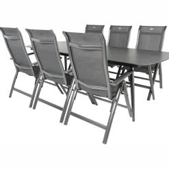 Bardani Olivia 240 x 100 cm Alice 6 tuinset grey< Tuinsets