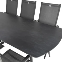 Tuinsets-Bardani Olivia 240 x 100 cm Aruba 6 tuinset grey