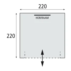Tunneltenten|Koepeltenten-Bardani Picasso schuurtent grey