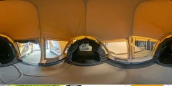 6-Persoons Tent|Tunneltenten-Bardani Porto Grande 650 RSTC tunneltent beige