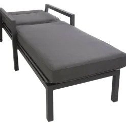 Bardani Quinta ligbed anthracite inclusief kussen< Ligbedden