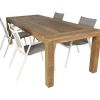 Bardani Roma 240 Aruba 4 tuinset teak white< Tuinsets