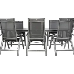 Tuinsets-Bardani Rosario Legato verstelbaar 260 x 105 cm tuinset 7-delig