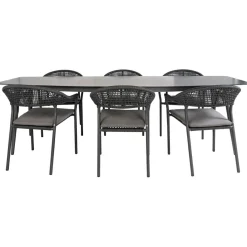 Bardani Rosario Sienna 260 x 105 cm tuinset 7-delig< Tuinsets