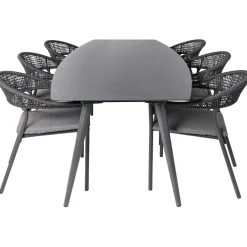 Bardani Rosario Sienna 260 x 105 cm tuinset 7-delig< Tuinsets