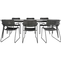 Tuinsets-Bardani Rosario Swing 260 x 105 cm tuinset 7-delig