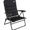 Campingstoelen-Bardani Toscane 3D Comfort campingstoel zebra black