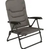 Bardani Toscane 3D Comfort campingstoel platina grey< Campingstoelen