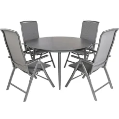 Tuinsets-Bardani Verdi Capri ø 130 cm tuinset 5-delig