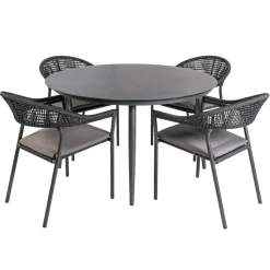 Bardani Verdi Sienna ø 130 cm tuinset 5-delig< Tuinsets