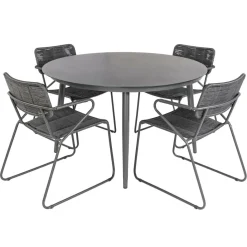 Tuinsets-Bardani Verdi Swing ø 130 cm tuinset 5-delig