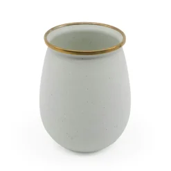 Barebones Emaille beker egg shell 2-pack< Glazen & Bekers