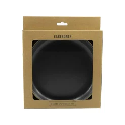 Barebones Emaille plat bord  ø 210 mm charcoal 2-pack< Servies