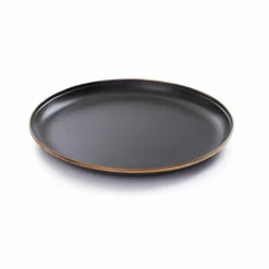 Barebones Emaille plat bord ø 280 mm charcoal 2-pack< Servies