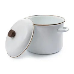 Barebones Emaille soeppan ø 260 mm egg shell< Pannen