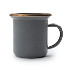 Glazen & Bekers-Barebones Espresso mok 148 ml slate grey 2-pack