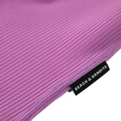 Beach & Bandits  Orchid Ribbed badpak junior purple< Badpakken