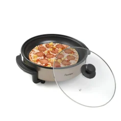 Keukenapparaten-Bestron AHP1200SAT Multifunctionele hapjespan satin