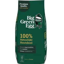 Aanmaken-Big Green Egg  100% natuurlijk houtskool 4,5 kg
