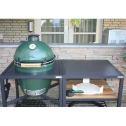 Accessoires-Big Green Egg  Dekton Domoos Insert modulair tafelsysteem zwart