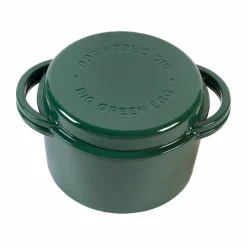 Hulpmiddelen-Big Green Egg  Gietijzeren dutch oven rond