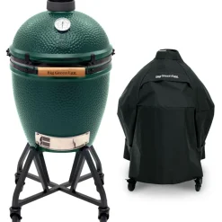 Big Green Egg  Large houtskoolbarbecue met onderstel en hoes< Kamado