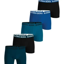 Björn Borg  10004155 Cotton Stretch onderbroek heren  multicolour 5-pack< Sportondergoed