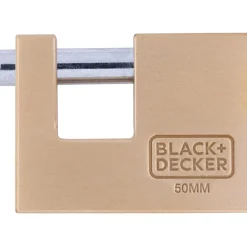 Black & Decker  Bajonet hangslot 50 mm< Beveiliging