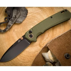 Multitools & Zakmessen-Black Eagle  Rondane zakmes forest green