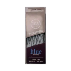 Blue Sports  Titanium Wax veters white< Schaats Accessoires|Wintersport