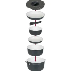 Pannen-Bo-Camp Camping pannenset ceramic 7-delig