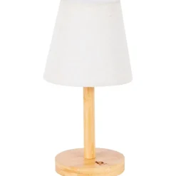 Bo-Camp Catherine tafellamp beige< Verlichting|Verlichting Oplaadbaar