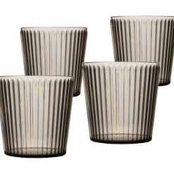 Glazen & Bekers-Bo-Camp Nomad drinkglas 400 ml grey 4-pack