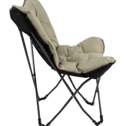 Vouwstoelen-Bo-Camp Redbridge M vlinderstoel beige