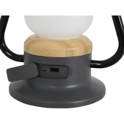 Verlichting|Verlichting Oplaadbaar-Bo-Camp Woolton Urban Outdoor lantaarn grijs