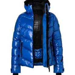 Ski Jassen|Wintersport-Bogner Saelly winterjas dames amparo blue